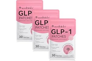 RKPROUC 3 Pack GLP-1 Patches Healthy Shape Support Botanical Plant-Based Formula,90 Count