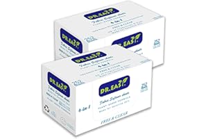 DR. EASY Dr.Easy Trocknerblätter, frei und transparent, pflanzliche Formel für empfindliche Haut, 504 Ct Weichspüler für Wäsche, geruchlos, keine Farbstoffe