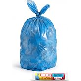 Cook Eko &Ccedil;&ouml;p Torbası, Jumbo Boy, 80 x 110 cm, 10 Yaprak, Mavi