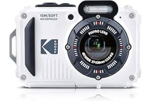 Kodak PIXPRO WPZ2 16MP 4x Zoom Tough Compact Camera - White