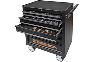 Beta Cassettiera 6 cassetti con assortimento 196 utensili C04BOX VU M. 024002201