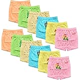 EverkingKids Soft Cotton Panties/Briefs Innerwear Combo/Unisex Multicolour Boys and Girls Drawer/Jetty Combo (Pack of 12)