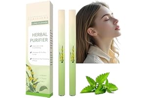 ETILKU 2PCS Upgraded Herbal Diffuser Pens,Portable Atomizing Air Freshener for Lung Cleansing,Natural Ar/oma Diffuser for Breathing Support,f/um Inhaler Quit Sm/oking,Pocket-Sized,Effective and Fast Acting