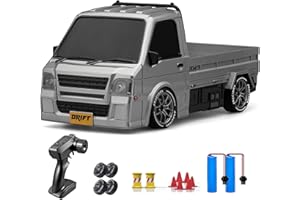 ACAMMZAR RC Drift Macchina Telecomandata, 1:24 20KM/H 4WD Macchine Telecomandate Truck, Radiocomandata Auto con 2 Batterie per Bambini Adulta