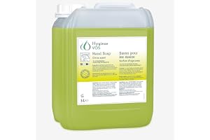Hygiene VOS Gräddtvål Citro 5 liter mild tvättlotion Tvålkräm för alla vanliga tryckdispensersystem och tvåldispenser.