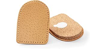 Natural Cork Heel Lft Support Wth Self-Adhesve Backng, Shock Absorbng... | EBay - View #4