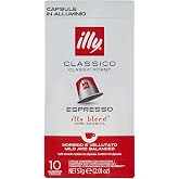 Illy - Cafe Espresso Classico uyumlu Nespresso, 10 kaps&uuml;l