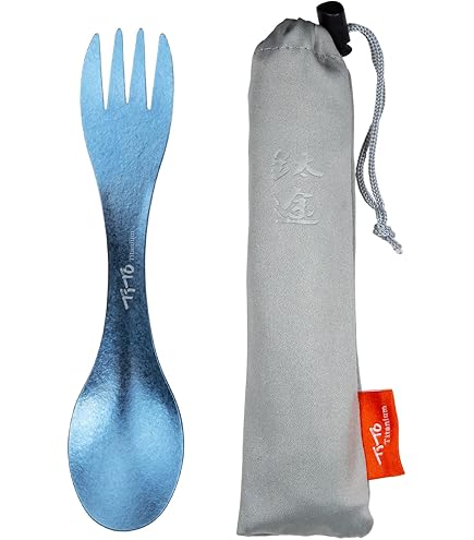 Couvert de camping titane Utility Spork UCO - Conditions Extremes