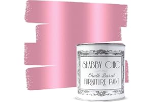 SHABBY CHIC FURNITURE PAINT Shabby Chic Chalk Based Furniture Paint 100ml (Metallic Pink Grape)
