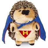Petmate Super Heggie Yumuşak Kirpi K&ouml;pek Oyuncağı, Dayanıklı, Fırlatma ve Kovalama İ&ccedil;in İdeal, Komik Hırıltı Sesi, T&uuml;m Boy K&ouml;