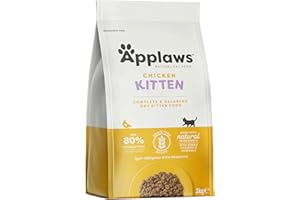 Applaws Trockenes Katzenfutter 2 kg Huhn für Kätzchen