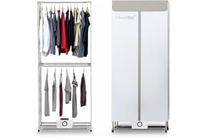 Electric Clothes Dryer 15kg Indoor Wet Laundry Warm Air Drying PowerDri (Lucent White)