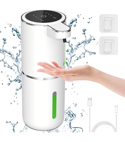 Amyzavls Automatische zeepdispenser, 1500 mAh, elektrische