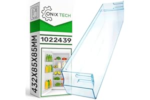Türablagen für Kühlschränke 432 х 85 x 85 mm mit dem Originalcode 1022439 für Amica - Garantie 5 Jahre - ONIX TECH