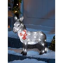 Marco Paul Guirlande De Noël Artificielle De Qualité Supérieure De 1,8 M - Alimentée Par Piles - Guirlande De Noël Avec Lumières Et Nœuds Argentés - Boules De Noël Pour Escaliers Et