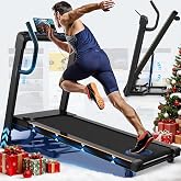 Decorcn Cinta de Correr Plegable, 150kg Carga con Inclinaci&oacute;n para Casa | Motor 4,5CV, 20 niveles de inclinaci&oacute;n, velocidad 1