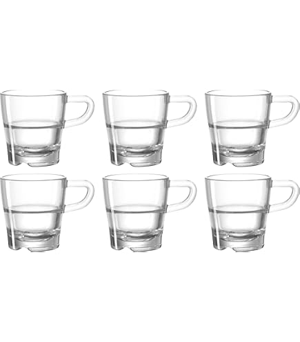 2 Tasses Nespresso view verre et métal neuves - Arts de la table