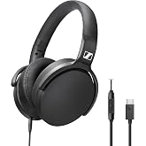 SENNHEISER HD 400U Kablolu Kulak &Uuml;st&uuml; Kulaklık (USB-C)