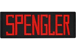 PATCH KING GHOSTBUSTERS Nametag Namensschild SPENGLER Uniform Kostüm Aufnäher Abzeichen