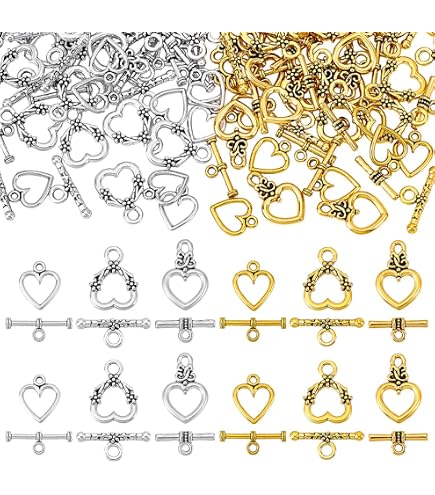 BENECREAT Lot de 10 fermoirs à bascule en laiton plaqué or 18 carats avec anneaux ouverts et plats (anneau : 12 x 9 x 1,5 mm) pour fabrication de bijoux