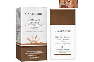 GNAUMORE Drunk Bronzer Drops,Fake Tan Peptide Serums,Bronzing Drops Creates A Bronzed Glow,Replenishing Face Bronzing Essence,Bronzer Drops,Fake Tan Peptide Serums(30ml)
