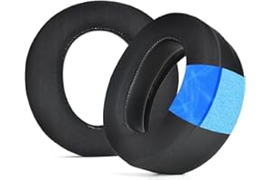 Yaowanguan Pulse Elite Nauszniki,Wymienne Poduszki Nauszne Pokrowców Earpads do Sony Interactive Entertainment 5 Pulse Elite Słuchwki(Czarny żel Chłodzący)