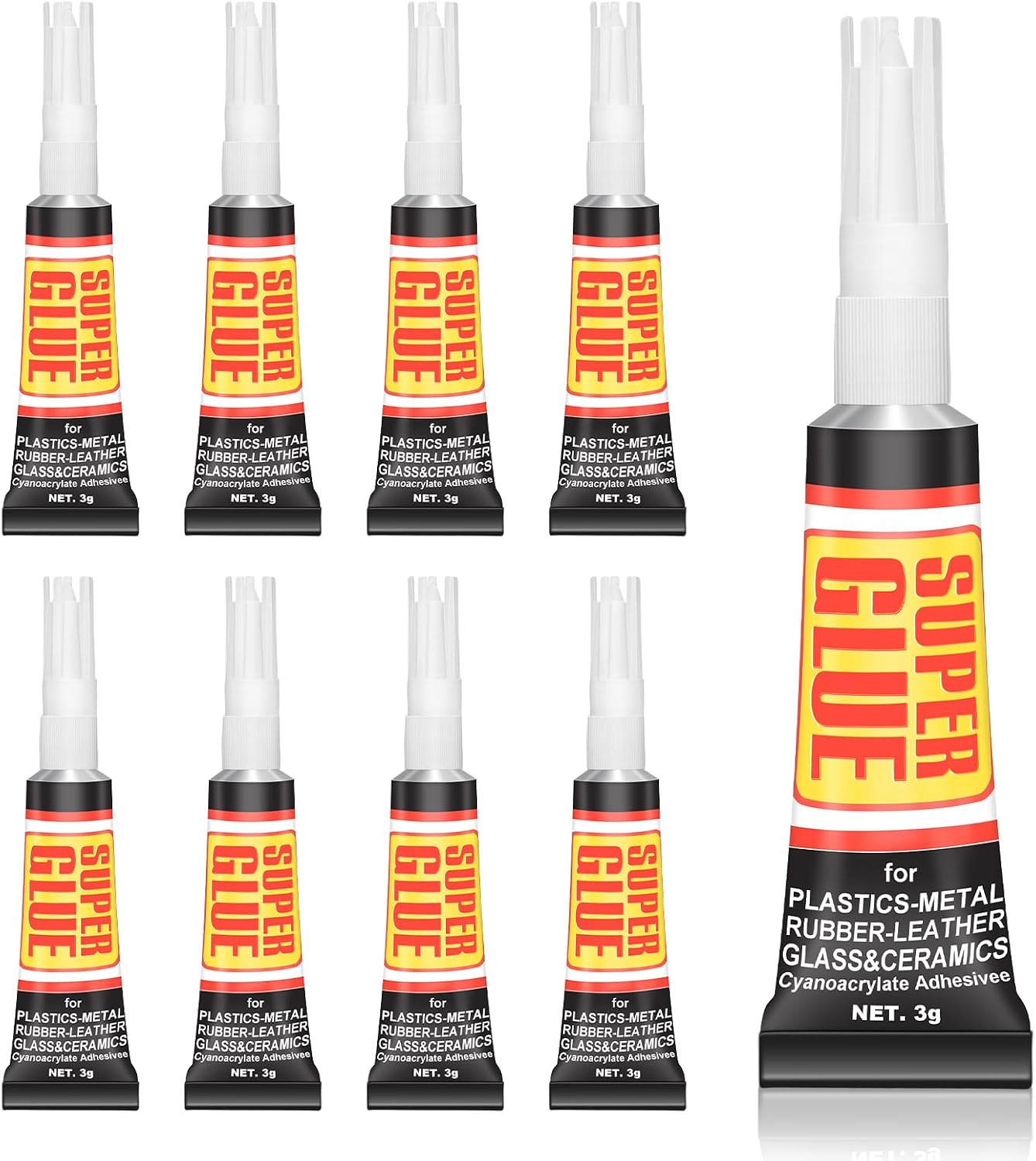 Qualité de Fabrication & Durabilité : Flintronic Super Glue 8 stuks 3 ml universele