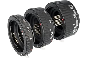 KHALIA-FOTO AF Autofokus Zwischenringe Kompatibel mit Canon EOS Automatik-Ringe MK-C-AF1-B