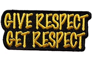 topt mili ecusson Respect Biker Motard Moto USA us thermocollant 7,5x3,5 cm patche Badge