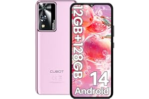 CUBOT A10 Smartphone Android 14, 12(4+8) GB+128GB/1TB, Octa-Core, 6.56" HD+/90Hz Display Telefono Cellulare, 48MP+16MP Fotocamera, 5100mAh, Dual SIM 4G Telefoni Offerta, Face ID/GPS/3.5mm Jack (Viola)