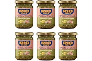 Rio Mare Pesto al Tonno con Pistacchi e Limone pesto au thon avec pistaches et citron 130 g