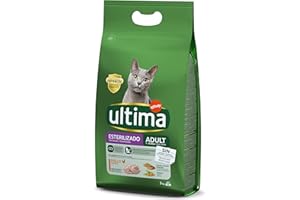 ultima Croquettes pour Chats stérilisés Adultes au Poulet - 3 kg