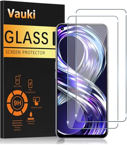 Displayschutzfolie Für Realme 8i – 3er Pack Gehärtetes Glas, 9H Härte, Fingerabdrucksensor Kompatibel