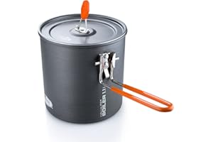 GSI OUTDOORS GSI Chaudière en halulite, la Casserole compacte Parfaite, Batterie de Cuisine de qualité supérieure Depuis 1985, 1,8 l