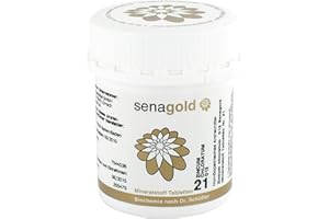 ‎SENAGOLD Senagold Schüßler Salz Nr.21 - Zincum chlorat. D12-400 Tabletten, glutenfrei
