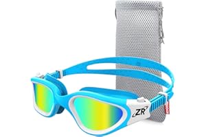ZIONOR Gafas de natación para niños, G1MINI polarizadas/no polarizadas, cómodas, para niños, antiniebla, protección UV, gafas de natación para niñas y niños (años 3-14)