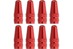 sourcing map Bike Valve Caps Anodized Aluminum Road Bicycle Air Tire Valve Caps Dust Caps for MTB Road