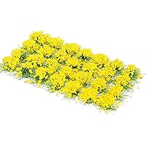 Tiardey Bloemgrasbosjes Zandtafelset, Terreinmodelkit, Struikbloemcluster, Gebruikt voor Miniatuurlandschappen, Zandtafel Themamodellen, Landschapsmodel - Blauwe Struik