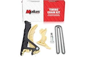 MPLUS OE SOLUTION AUTOPARTS MPLUS Steuerkettensatz für BMW 1 E81 E87, 1 Convertible, 3 E46 E90, 3 Compact Convertible Coupe Touring, 5 E46, X1, X3 Z4 timing chain kit Auto-timing komponenten TCK21(FAI), 30334(FEBI)
