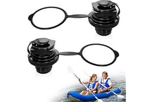 xiaoxiaozhijia 2 Pièces Valve Bateau Pneumatique Inflatable,Robinet pour Bateau Gonflables 22mm,Valve d'air Universelle Remplaçable pour Les Canoës,Les Kayaks et Les Planches de Stand Up Paddle