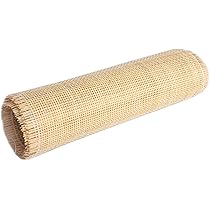 Rotolo Di Rattan Naturale 40x100 Cm - Fettuccia Intrecciata Per Riparazione Sedie, Decorazione Fai Da Te - Foto 2