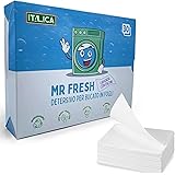 MR FRESH Detersivo in Fogli per Lavatrice, 30 Fogli, Fino a 60 Lavaggi