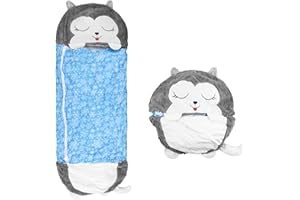 shallyong Schlafsack Kinder, 125 * 46cm Kinderschlafsack, 2 in 1 Schlafsack Für Kinder für Jungen, Mädchen