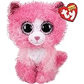 TY Reagan Pembe Kıvırcık Sa&ccedil;lı Kedi 15 Cm