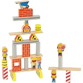 Vilac Construction Site Equilibrist Game Ingela P.Arrhenius İnşaat Denge Oyunu