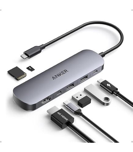 Anker 575 Hub USB C 12 in 1 100W, 2 HDMI, DP, 3 Display Docking