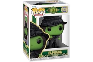 ‎FUNKO Funko Pop! Movies: Wicked: for Good - Elphaba - Vinyl-Sammelfigur - Geschenkidee - Offizielle Handelswaren - Spielzeug Für Kinder und Erwachsene - Movies Fans