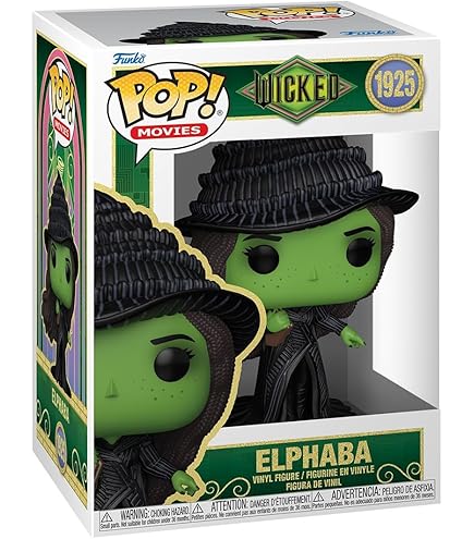 Funko POP Movies: Wicked - Elphaba Figür : Amazon.com.tr: Oyuncak