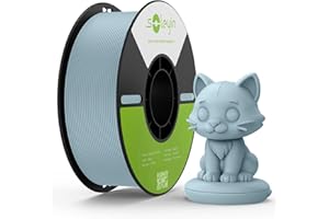 ‎CREALITY Creality Soleyin PLA Filament Ultra 1.75mm do Drukarek 3D: Wymiarowa +/- 0,02 mm, Szpula 1 kg (2,2 funta) Pasuje do Większości Drukarek 3D FDM,Szary PLA