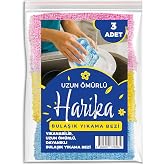 Harika Bulaşık S&uuml;ngeri, Bulaşık Yıkama Bezi. Yıkanabilir, Uzun &Ouml;m&uuml;rl&uuml;, Bol K&ouml;p&uuml;ren, Dayanıklı Bulaşık S&uuml;ngeri